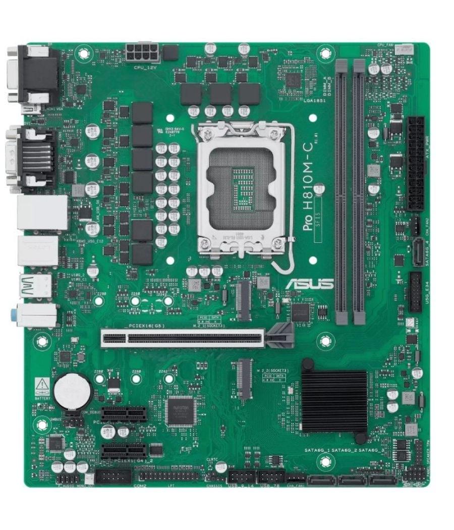 Placa base asus prime h810m-c-csm socket 1851/ micro atx