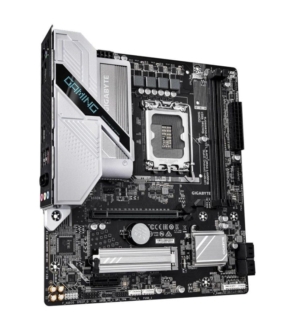 Placa base gigabyte h810m gaming wifi 6 socket 1851/ micro atx