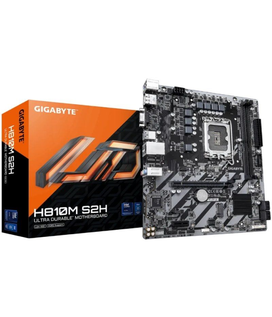 Placa base gigabyte h810m s2h socket 1851/ micro atx
