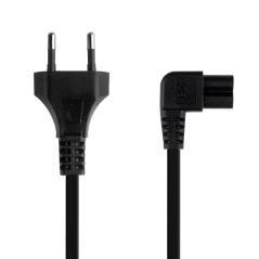 Nanocable Cable Alim. forma 8 Acodado CEE7/C7 3 m - Imagen 5