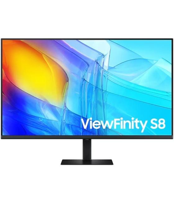 Monitor profesional samsung viewfinity s8 s80d s37d802eau 37'/ 4k/ regulable en altura/ negro