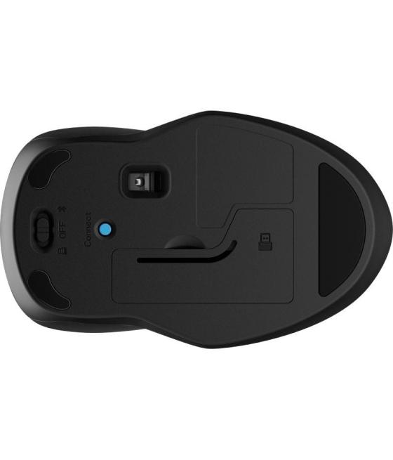 Ratón inalámbrico hp 225 dual/ hasta 1600 dpi/ negro