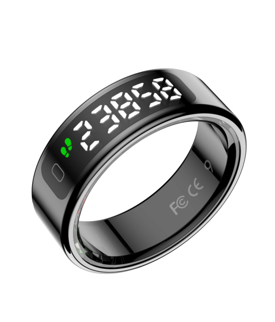 Leotec smart ring kor mau negro talla 10