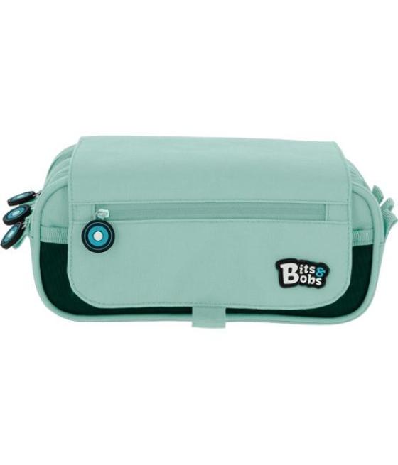 Grafoplás portatodo triple c/solapa bits&bobs azul soft