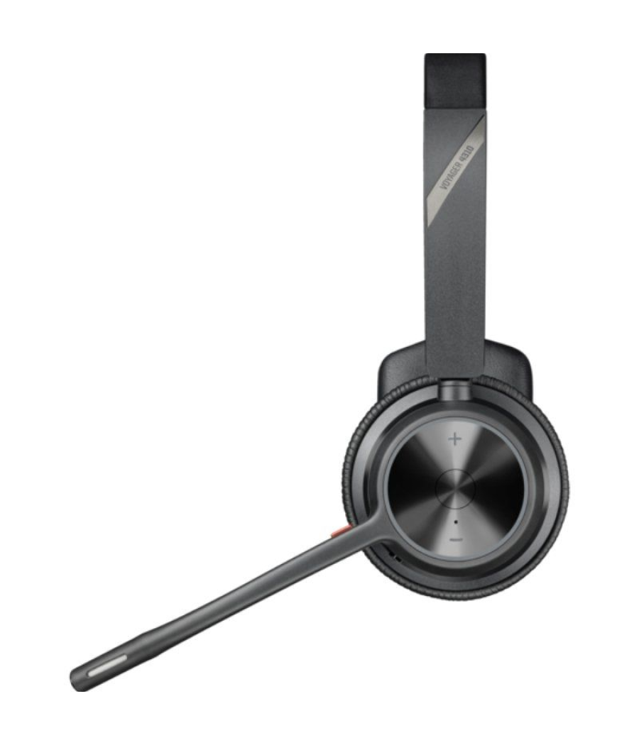 Auricular inalámbrico poly voyager 4310 para microsoft teams + adaptador bt700/ con micrófono/ bluetooth/ negro