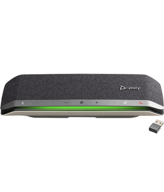 Altavoz portátil para conferencias poly sync 40+ para microsoft teams/ usb-bluetooth/ negro