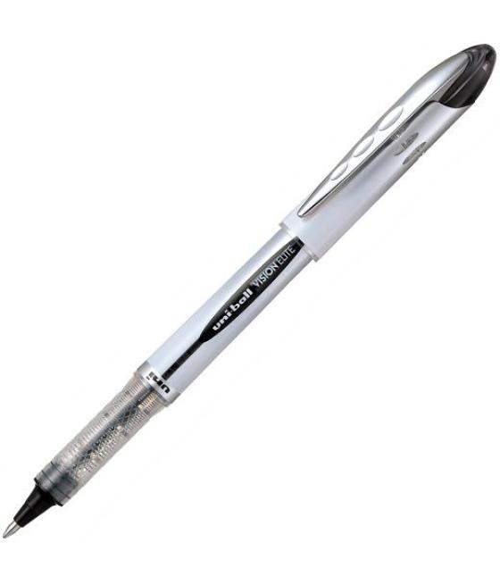 Uniball rollerball vision elite ub-200 0.8mm negro caja 12 ud