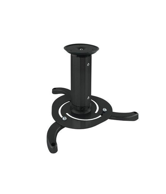 TooQ SOPORTE UNIVERSAL DE TECHO GIRATORIO 360º PARA PROYECTOR NEGRO - Imagen 1