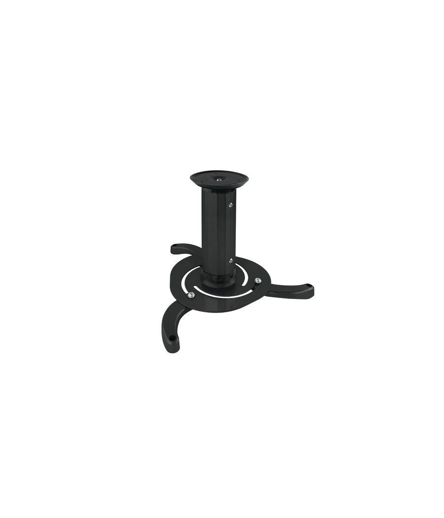 TooQ SOPORTE UNIVERSAL DE TECHO GIRATORIO 360º PARA PROYECTOR NEGRO - Imagen 1