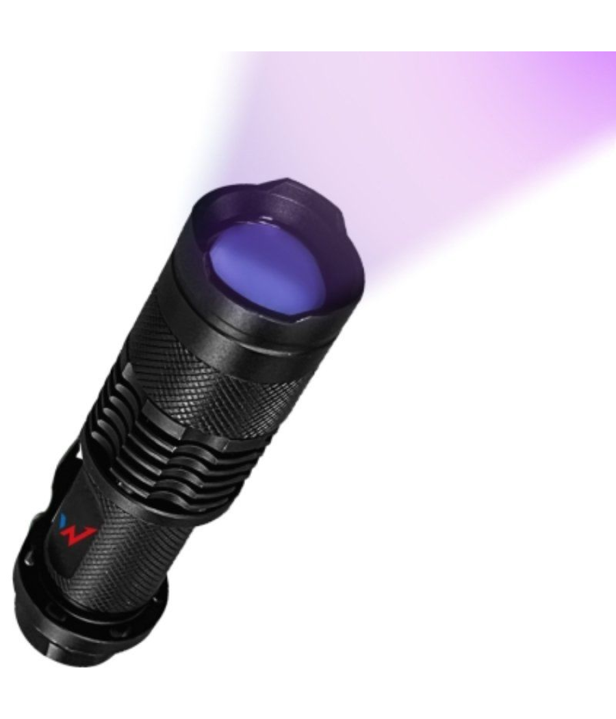 Linterna ultra violeta wonder wt1l/ 395 nanómetros/ 1 pilas *aa