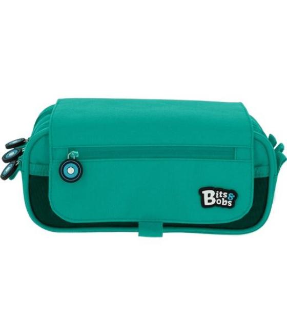 Grafoplás portatodo triple c/solapa bits&bobs turquesa