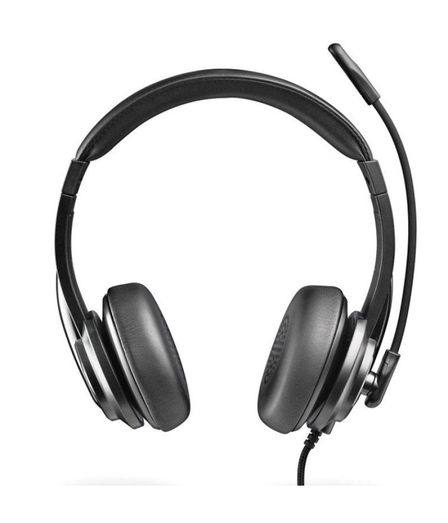 Auriculares ngs vox605 usb/ con micrófono/ usb/ negros