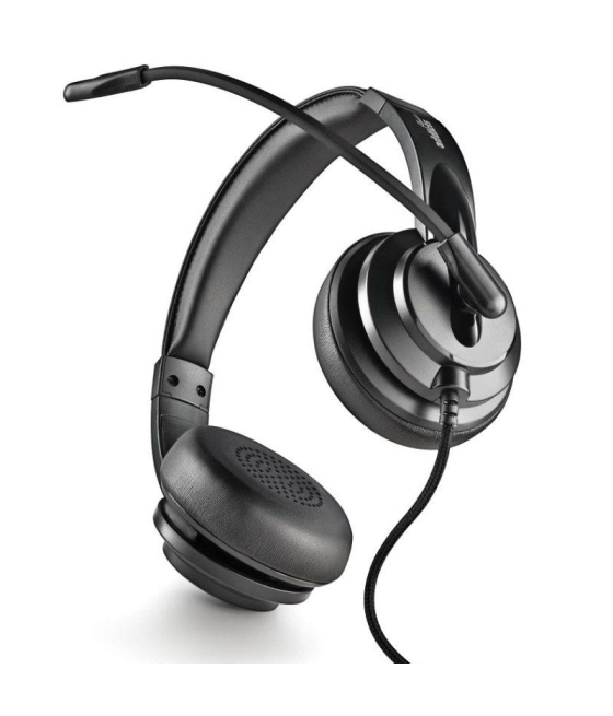 Auriculares ngs vox605 usb/ con micrófono/ usb/ negros