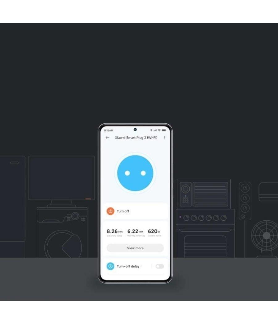 Enchufe inteligente wifi xiaomi smart plug 2