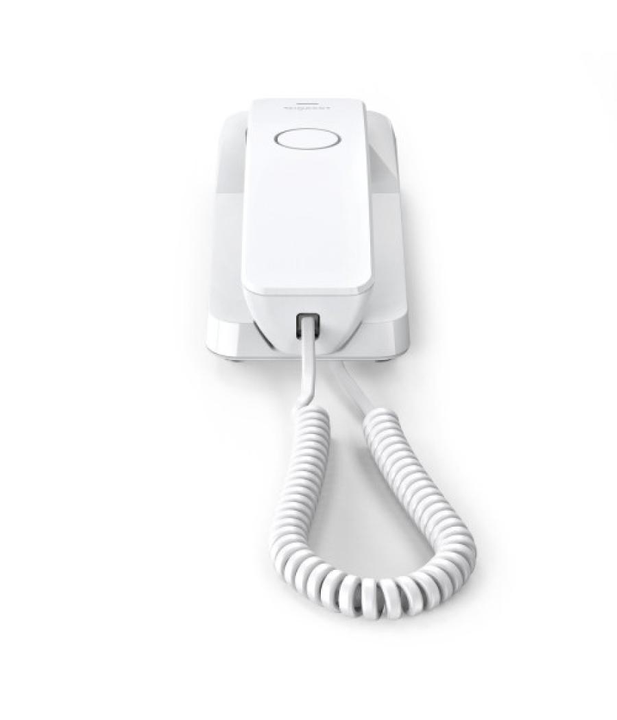 Gigaset desk 200 teléfono analógico blanco