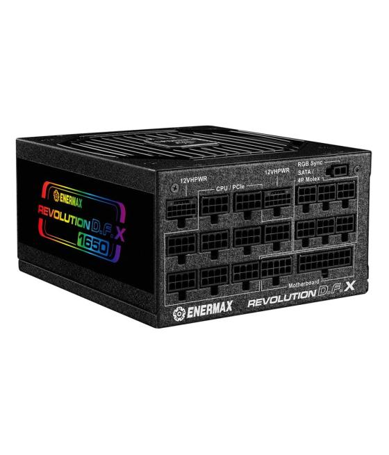 Fuente de alimentacion enermax revolution d.f. x 1650w 80+ gold modular