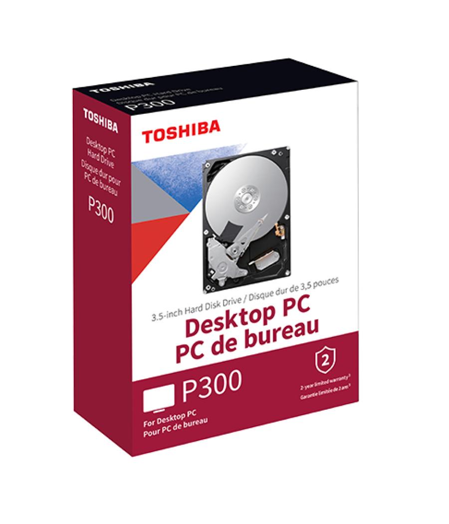 Disco duro interno hdd toshiba p300 6tb sata3 128mb 3.5 pulgadas
