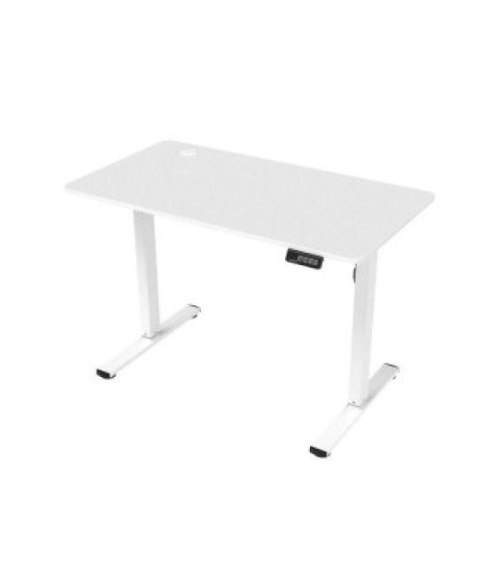 Mesa mars gaming mgd ergo pro ajuste altura electrico 73-118 tablero blanco 110x60 chasis de acero