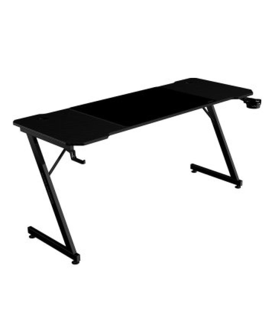 Mesa mars gaming mgdx160 chasis acero 160x60x75 fibra de carbono gestion cables negro