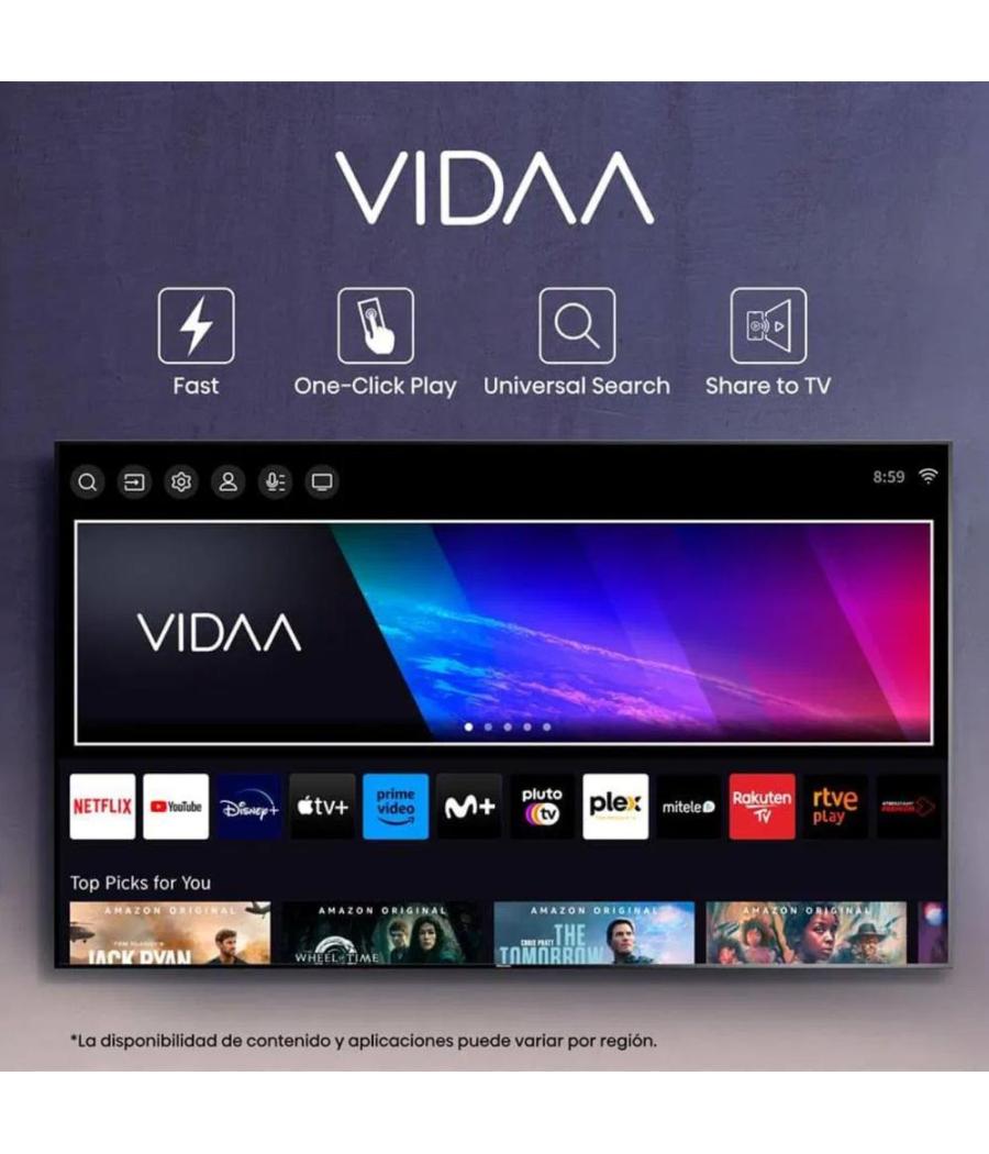 Tv daewoo 40 pulgadas led fhd - 40dm85fv - smart tv