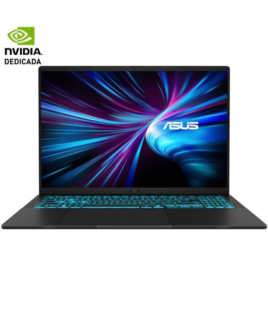 Portátil gaming asus v16 v3607vm-rp011 intel core 7-240h/ 16gb/ 1tb ssd/ geforce rtx 5060/ 16'/ sin sistema operativo
