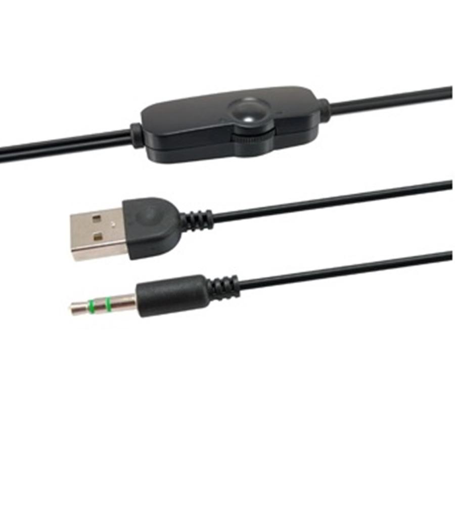 Altavoces 2.0 equip life mini 6w rms color negro y rojo jack 3.5 pulgadas alimetancion usb