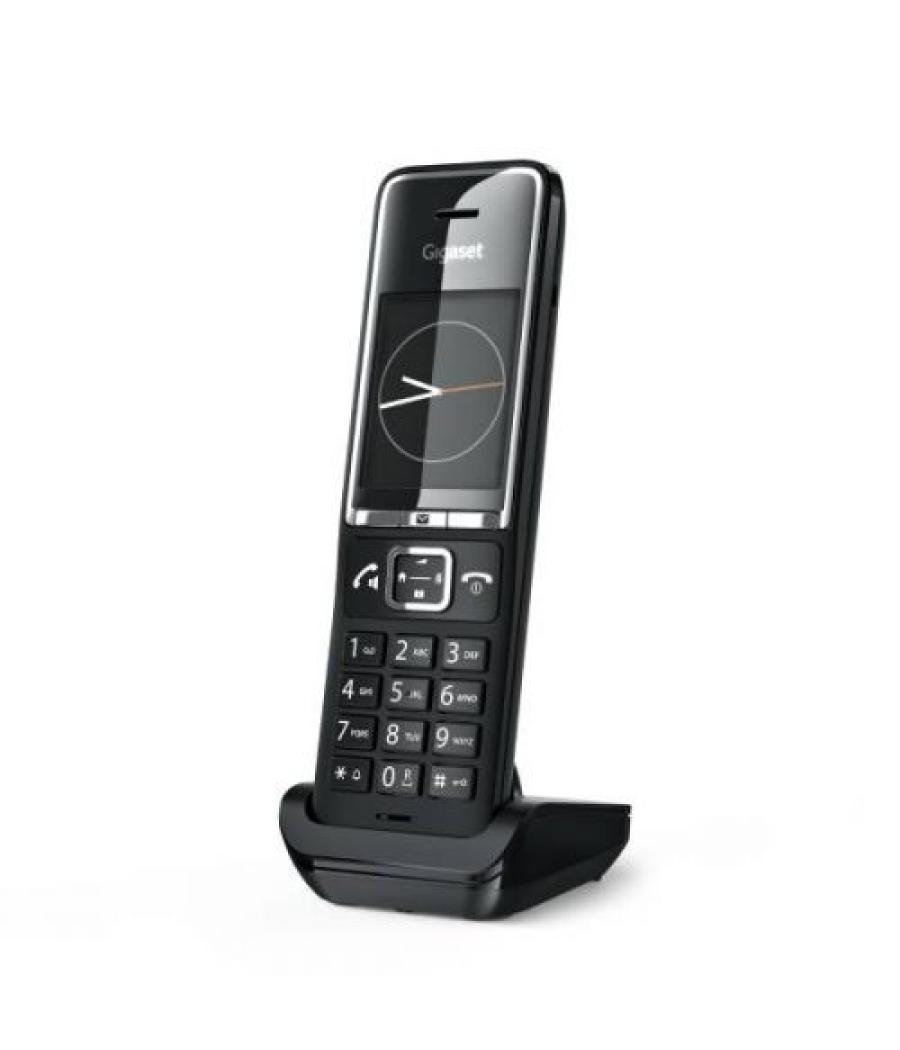 Gigaset comfort 550 teléfono dect identificador de llamadas negro