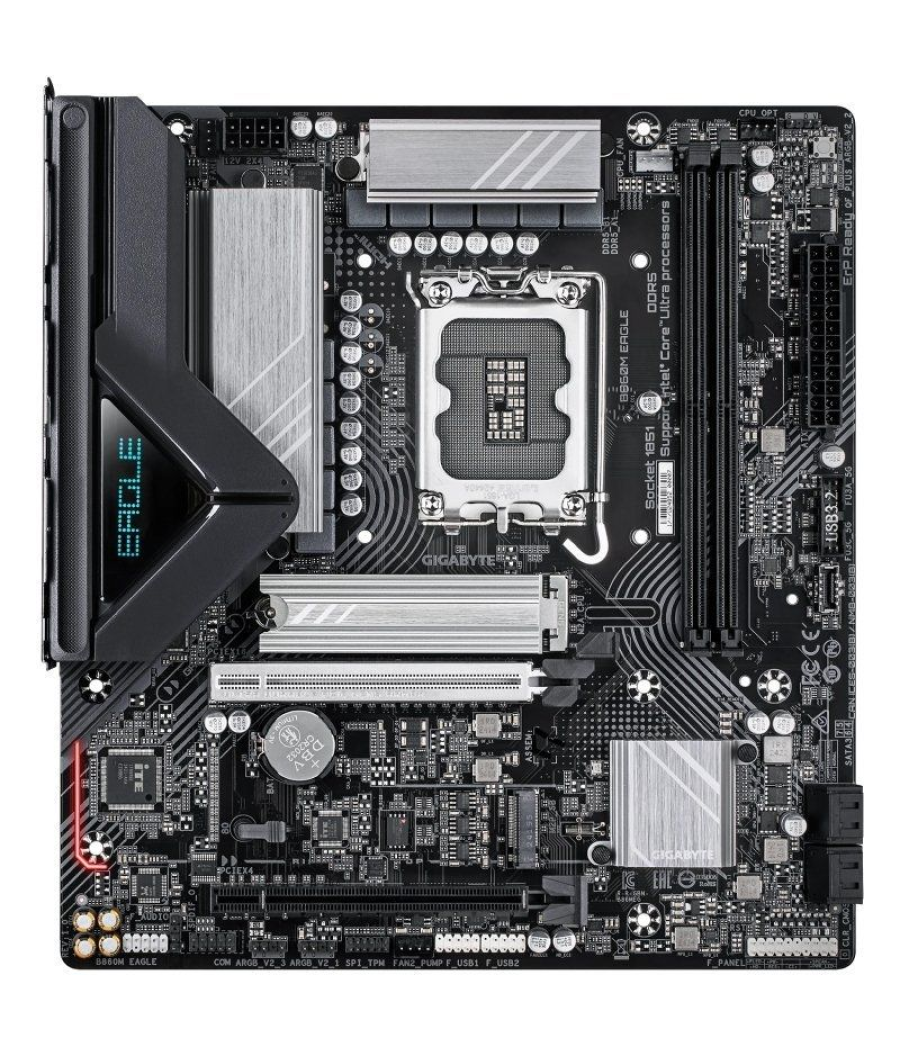 Placa base gigabyte b860m eagle socket 1851/ micro atx