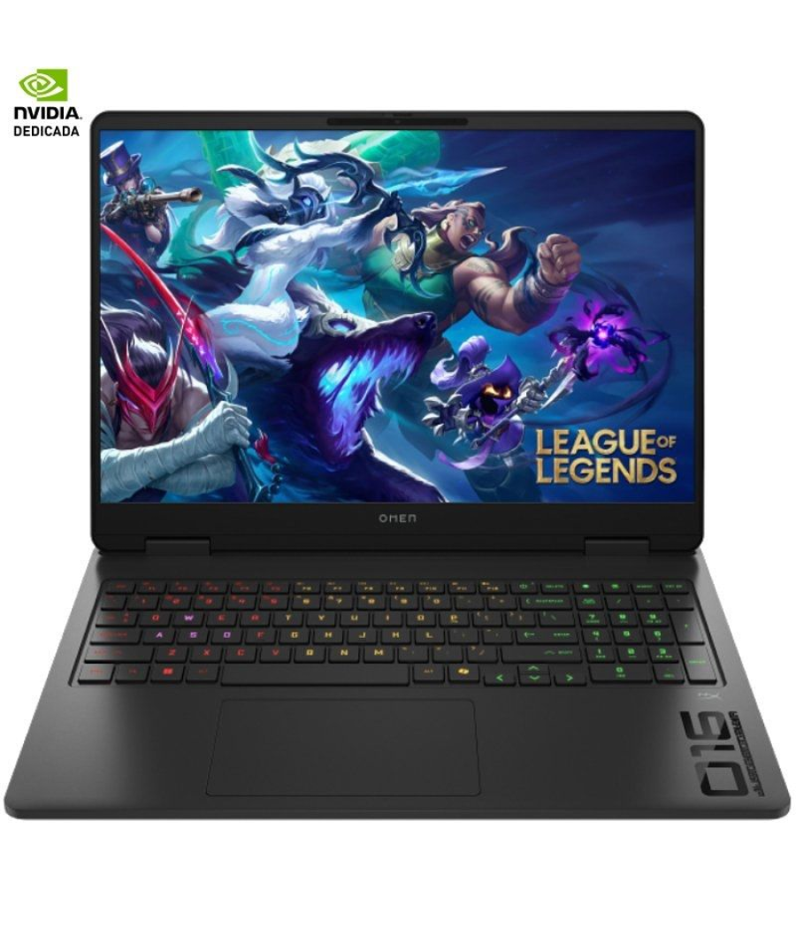 Portátil gaming hp omen 16-ap0024ns ryzen ai 9-365/ 32gb/ 1tb ssd/ geforce rtx 5070/ 16'/ sin sistema operativo