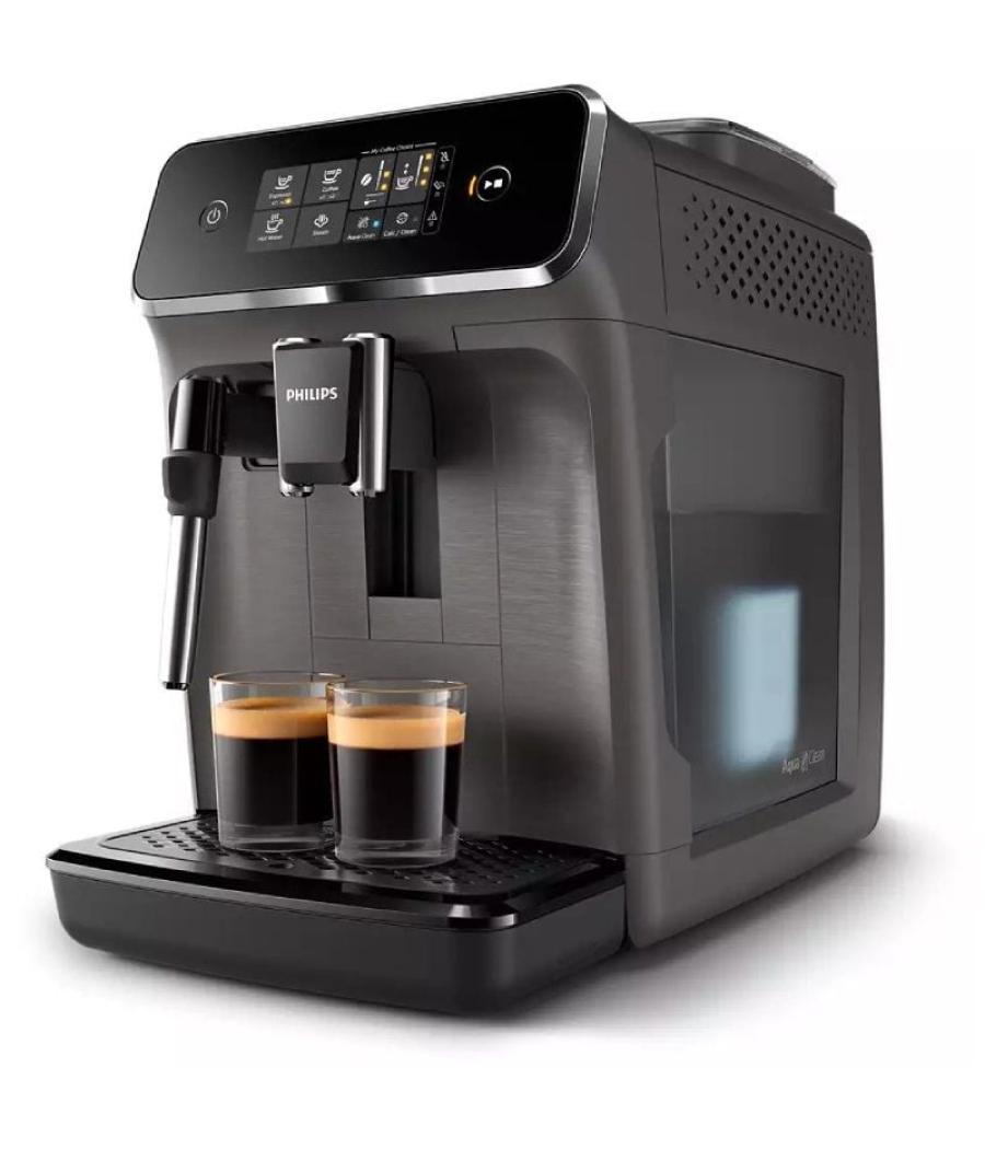 Cafetera expreso philips series 2200 ep2224/10/ 1500w/ 15 bares