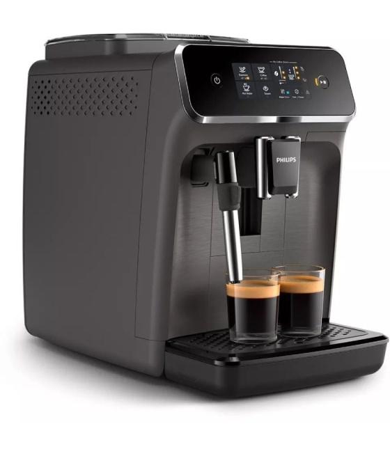 Cafetera expreso philips series 2200 ep2224/10/ 1500w/ 15 bares
