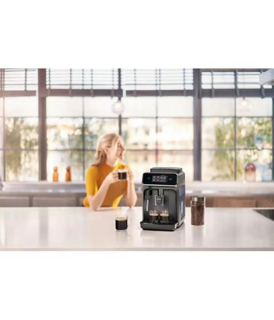 Cafetera expreso philips series 2200 ep2224/10/ 1500w/ 15 bares