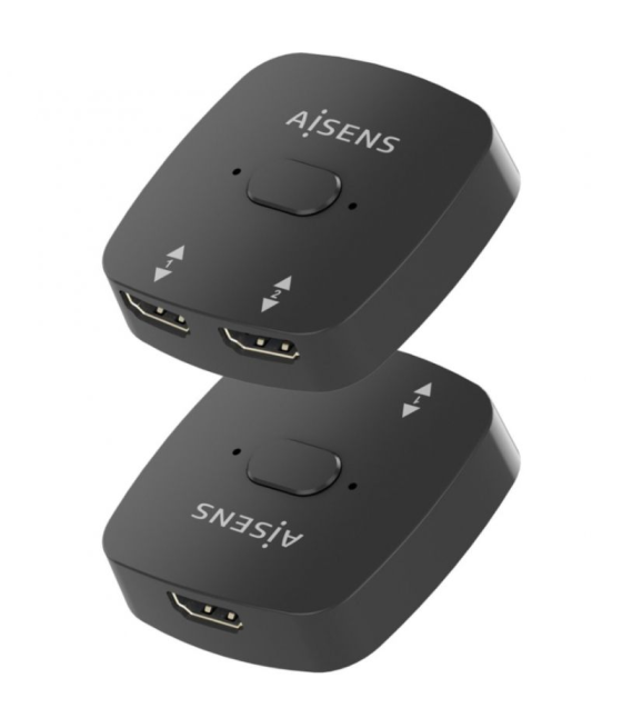 Switch conmutador 4k hdmi 2.0 bidireccional aisens a123-0948 hdmi hembra - 3x hdmi hembra