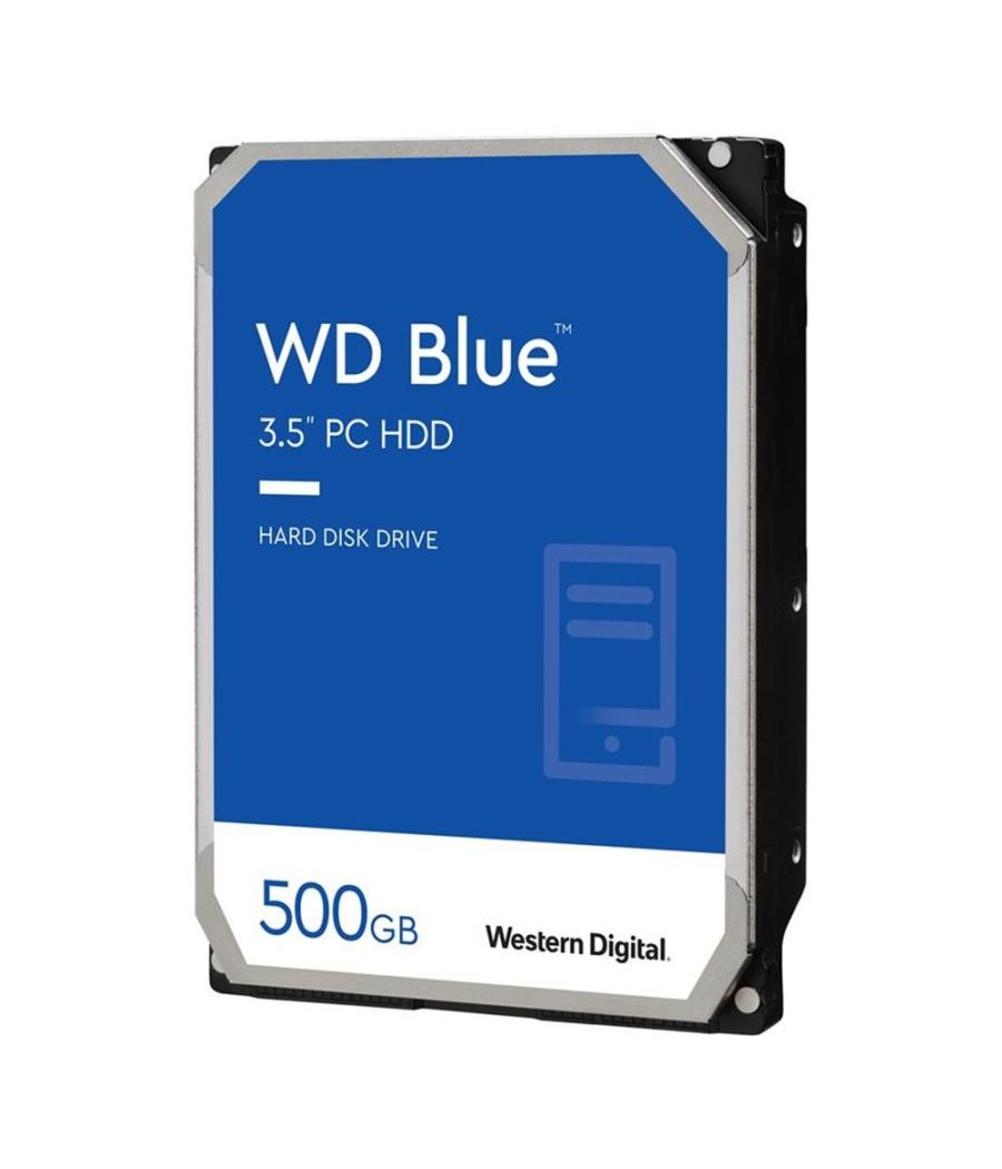 Disco duro interno hdd wd western digital blue wd5000azlx 500gb 3.5 pulgadas sata 6gb - s 7200rpm 32mb