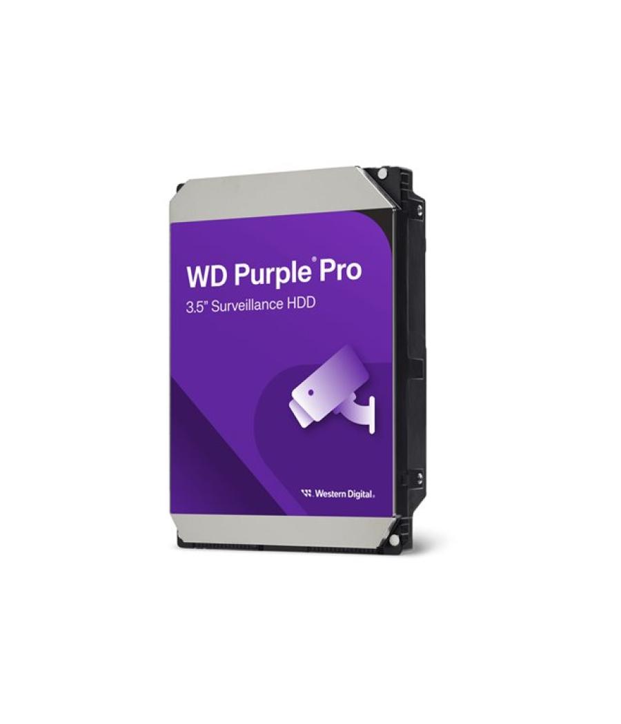 Disco duro interno hdd wd western digital purple pro wd8002purp 8tb 3.5 pulgadas sata 6gb - s 7200rpm 256mb