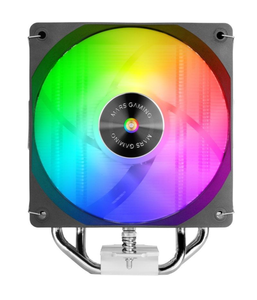 Ventilador con disipador mars gaming mcpu-x4argb/ 12cm