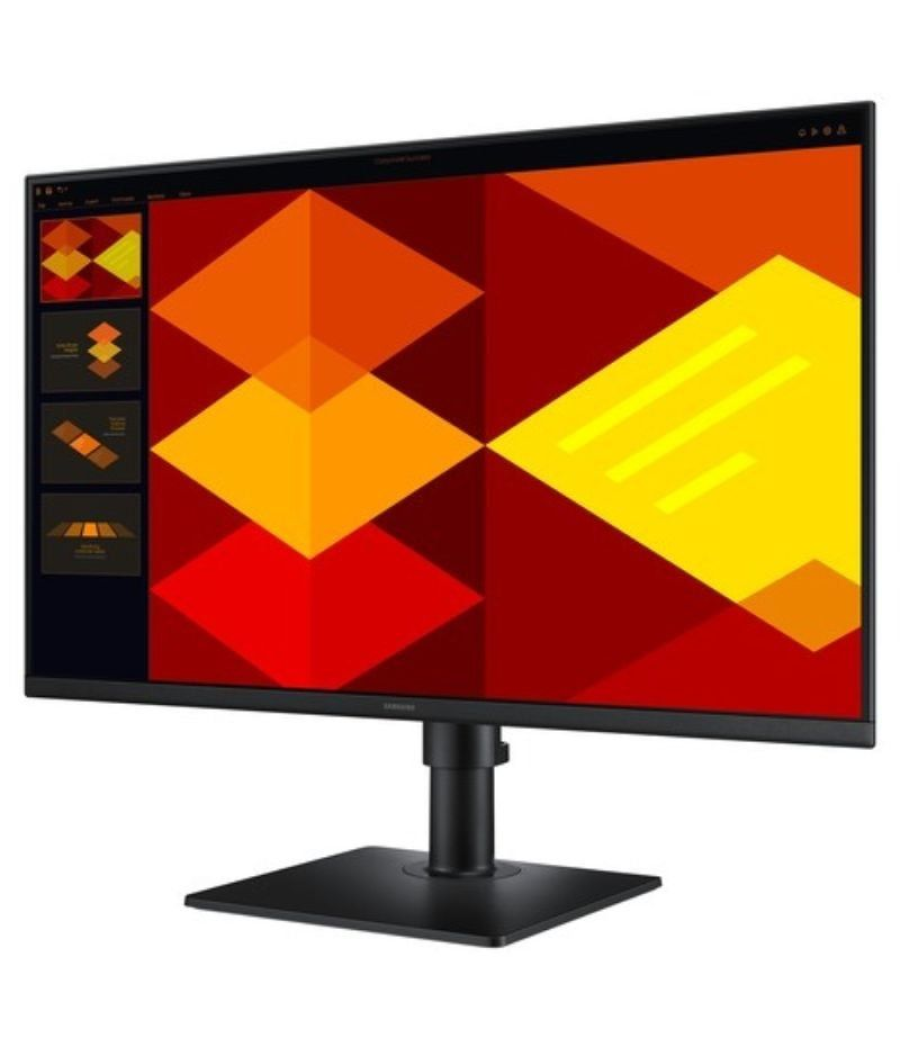 Monitor profesional samsung essential monitor s4 s27d402gau 27'/ full hd/ regulable en altura/ negro