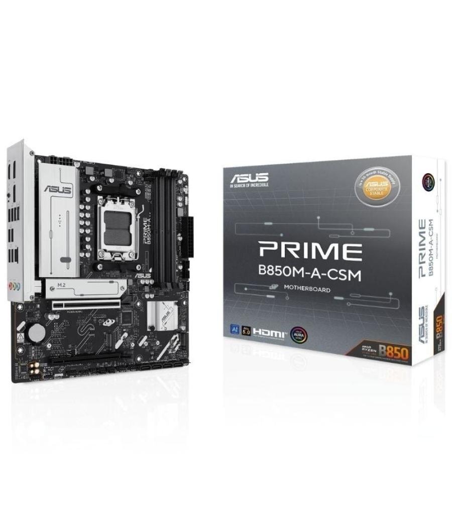 Placa base asus prime b850m-a-csm socket am5/ micro atx
