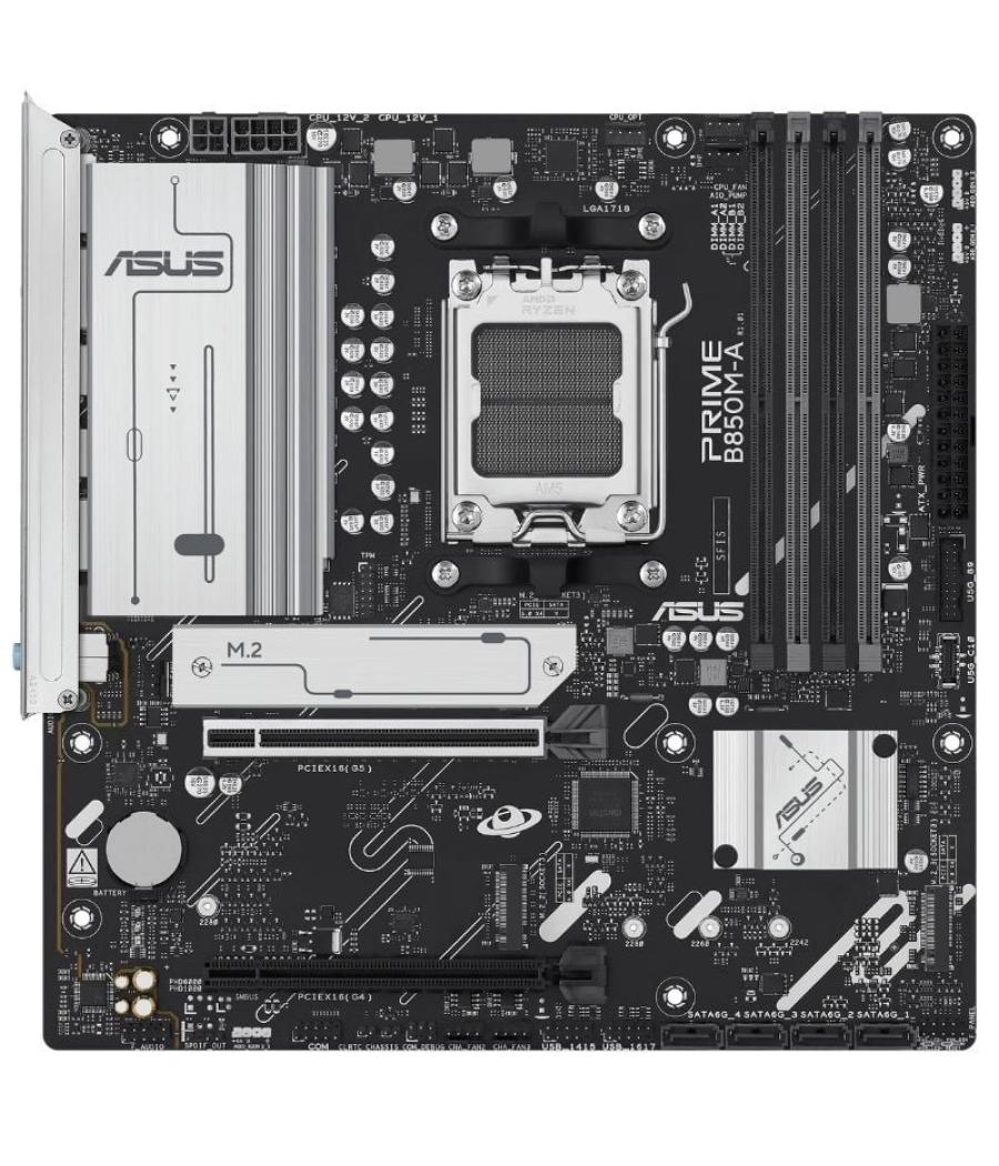 Placa base asus prime b850m-a-csm socket am5/ micro atx
