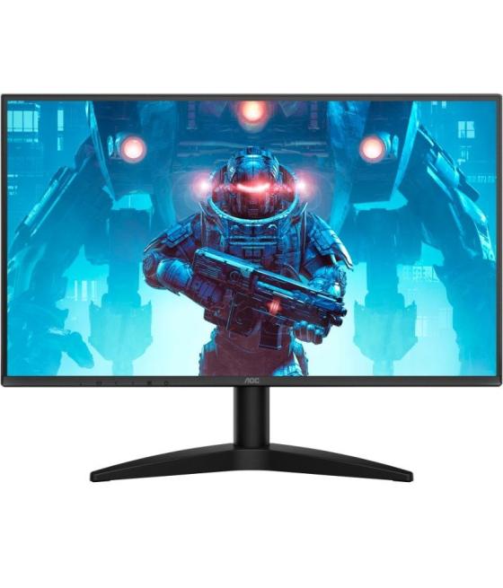 Monitor gaming aoc 24b36x 23.8'/ full hd/ 0.5ms/ 144hz/ ips/ multimedia/ regulable en altura/ negro