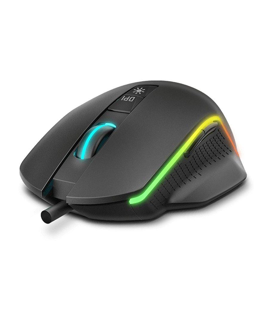 Krom Raton Gaming Keos RGB rainbow - Imagen 4