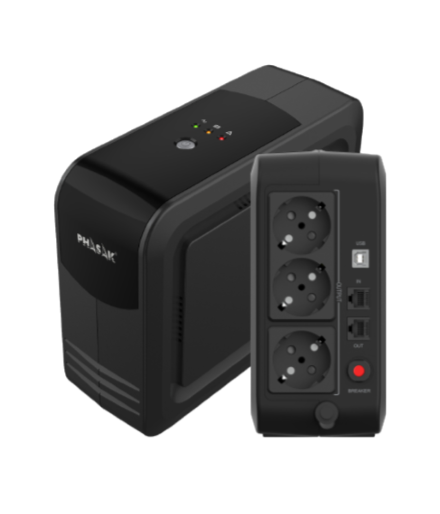 Sai ups phasak 900va smart lite ph 9499 3 schuko