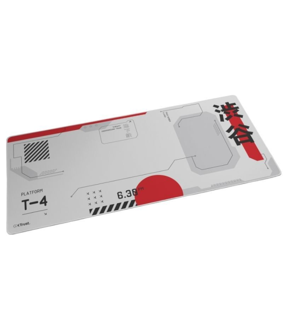 Alfombrilla trust gaming gxt 759 xxl/ 900 x 400 x 3mm/ blanca
