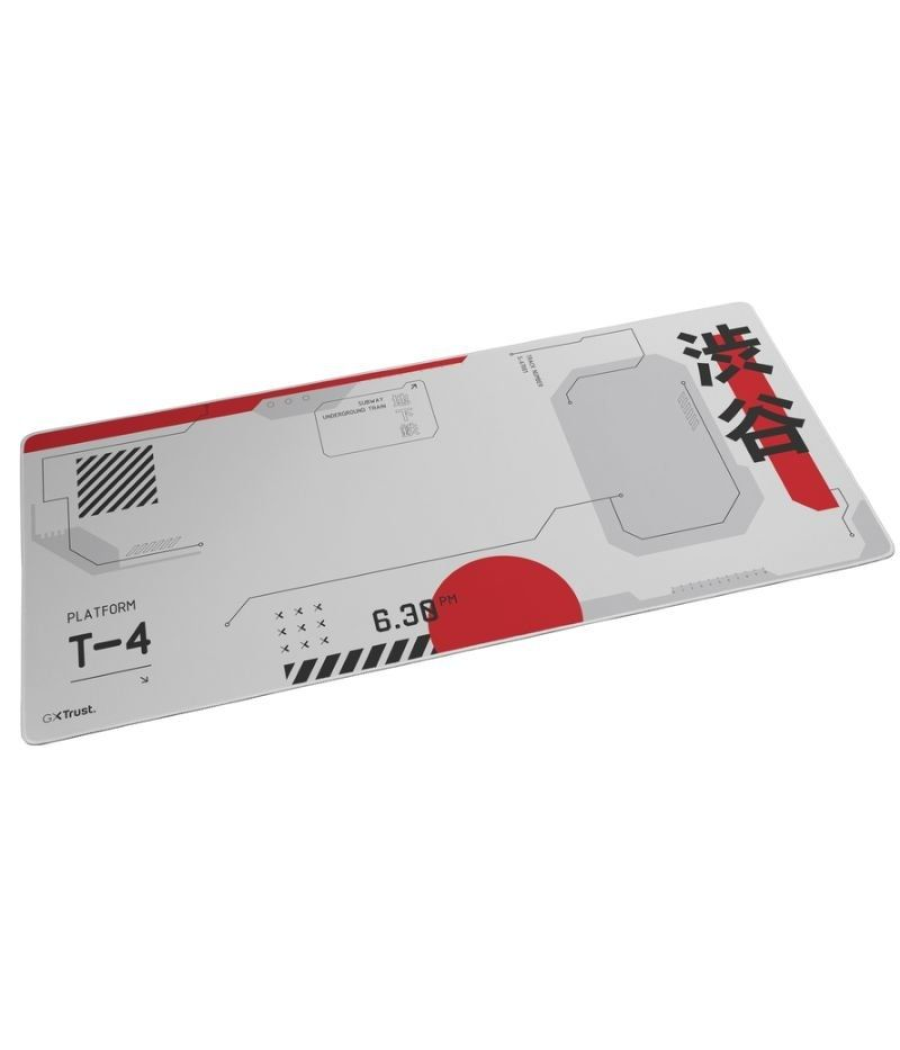 Alfombrilla trust gaming gxt 759 xxl/ 900 x 400 x 3mm/ blanca