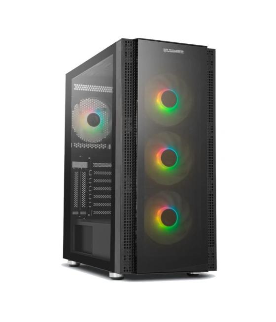 Nox semitorre hummer aero hyperflow argb negro