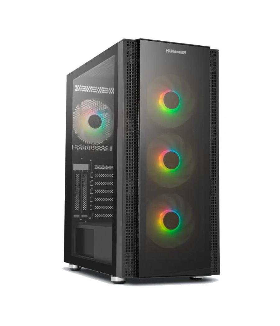 Nox semitorre hummer aero hyperflow argb negro