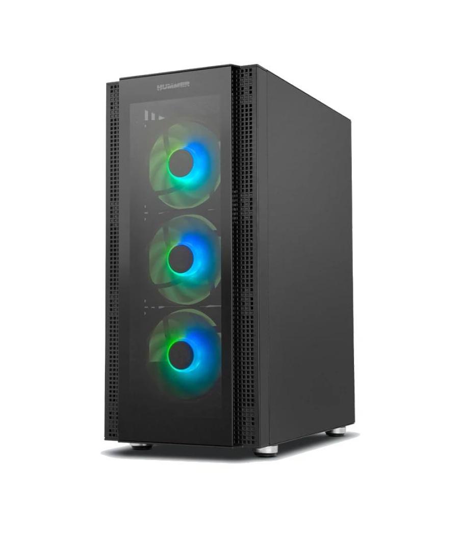 Nox semitorre hummer aero hyperflow argb negro