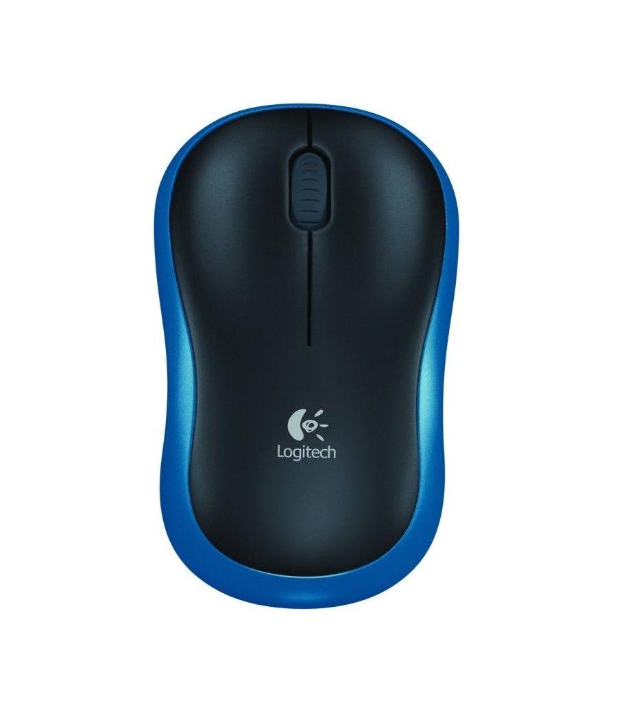 Logitech Ratón Inalámbrico M185 Azul - Imagen 2