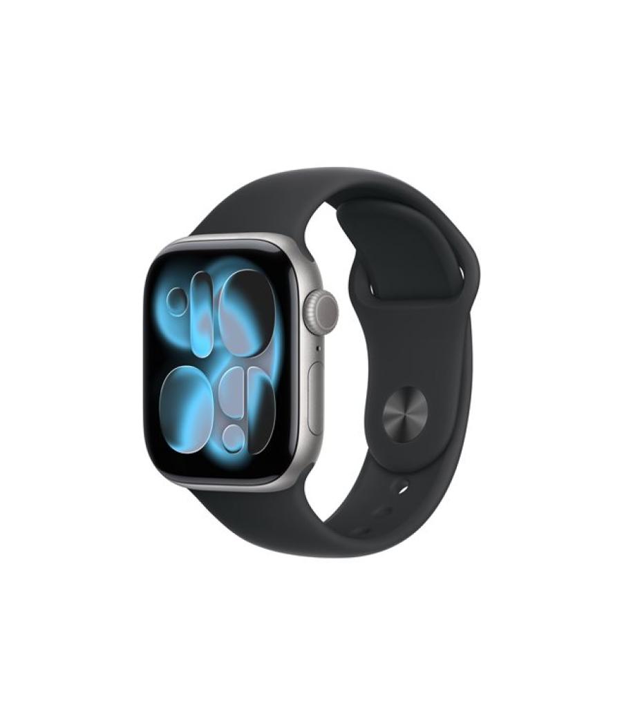 Smartwatch apple watch s11 gps 42mm space grey aluminium case black sport band - s - m