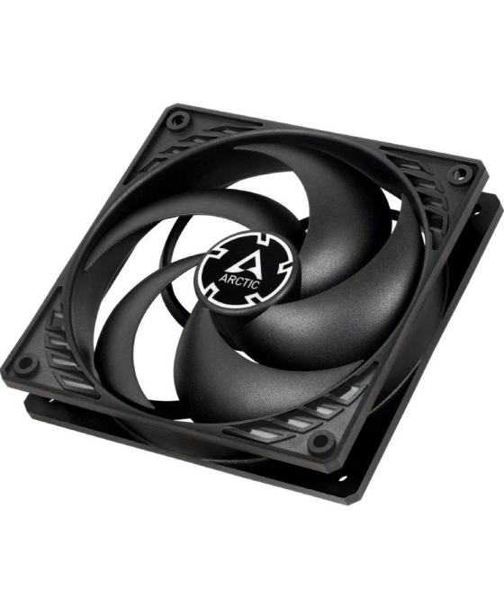 Ventilador arctic p12 pwm pst/ 12cm/ negro